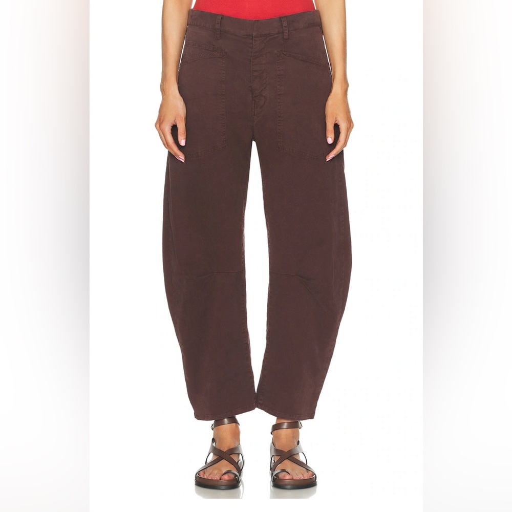 Nili Lotan Shon pants oxblood EUC